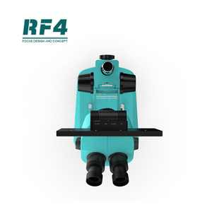 Microscope stéréoscopique trinoculaire RF4 7x-50x avec écran de caméra HD intégré, éclairage annulaire LED, pour débutants en réparation de téléphones, RF7050TV-YS010W - Product Image 6