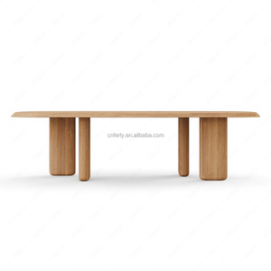 <span class=keywords><strong>Ensemble</strong></span> de <span class=keywords><strong>table</strong></span> à manger d'extérieur en <span class=keywords><strong>teck</strong></span> massif FERLY avec 6 chaises, meubles de jardin pour patio résistant aux intempéries - Product Image 3