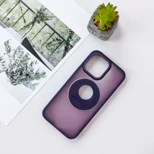 Funda de lujo más nueva para Iphone 13 accesorios móviles contraportada para Iphone 15 14 13 12 11 Kickstand funda para teléfono móvil