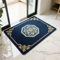 Tapis d'entrée antidérapant lavable, esthétique du milieu du siècle, tapis décoratif pour la maison, la porte d'entrée, la chambre à coucher