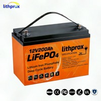 Baterai Skuter Mobilitas 12V200AH 100AH 120AH 150AH 200AH 300AH 1.2KWh 1.44KWh 1.8KWh 2.4KWh 3.6KWh LiFePO4 Kelas Tinggi