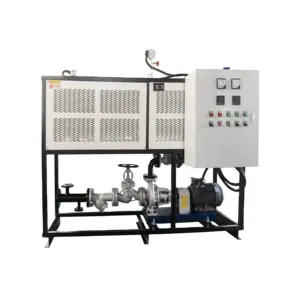 Electric heat-conducting oil furnace hot roller and reaction heater