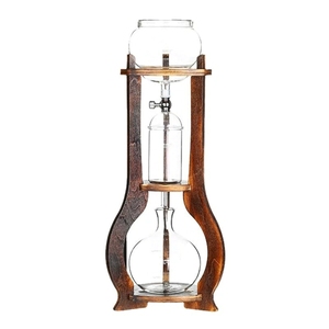 <span class=keywords><strong>Café</strong></span> glacé Cold Brew Drip Tower Cafetière en bois, 6-8 tasses - Product Image 6