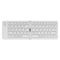 Clavier portable sans fil BT pliable pour tablette IOS/Android/Windows, téléphone portable, clavier portable, accessoires informatiques