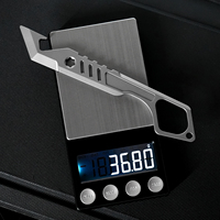 TGZUO Outil multifonction industriel DIY Premium en titane, barre de levier EDC, ouvre-bouteille, tournevis, outil de déballage et de jeu anti-stress CNC