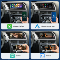 Écran tactile sans fil CarPlay Android Auto Linux 8,8 pouces pour Audi A4 A5 2009-2012 Airplay Miracast Écran multimédia