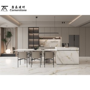 Thiêu kết đá kla165 lớn Sứ gạch tấm Tường lớn 1600*3200mm sang trọng bằng đá cẩm thạch cái nhìn Thiết kế bàn Ốp Sàn - Product Image 6