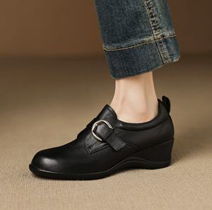 Bottes hautes décontractées pour femme style espadrille, couleur cognac, pour l'été et l'hiver, bottes cuissardes Rich Brandy - Product Image 4