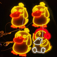 Enseigne néon LED 3D personnalisée imprimée UV, motif Astronaute, Comic, Anime, multicolore, étanche IP54, décoration artistique pour Taxi, Centre Commercial, Entreprises, Parc