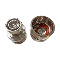 Conector Coaxial Mini DIN 4.3-10-J7/8 de Latón de Fábrica a Bajo Precio, Conector Macho RF 4.3-10 para Cable 7/8 4.310