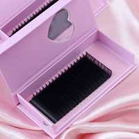 Extensions de cils, fournisseurs d'extensions de cils, extensions de cils coréennes, extensions de cils en cachemire noir mat, plateaux de volume