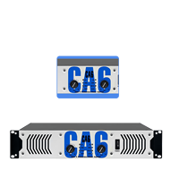 Amplificateur de puissance professionnel CA6 Pure Rear Stage 2U pour KTV, bars, mariages, conférences, haute puissance, 4 ohms, métal, classe H