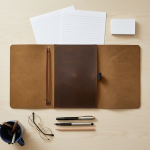 Funda Protectora para Biblia Boshiho, Hecha a Mano, de Cuero Genuino Crazy Horse, Estilo Vintage, Ideal para Estudiantes y Oficinas, Venta al Por Mayor - Product Image 2