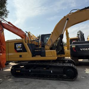 Prix moins cher Pelle Caterpillar 320GC de 20 tonnes Japon Original Construction lourde sur chenilles Moteur de pompe CAT d'occasion à bas prix Chine - Product Image 1