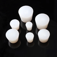 Bouchon de vin en caoutchouc de silicone Bouchon solide sans trou Valve de sas de qualité alimentaire Brew ForFermentation Valve de sas pour Homebrewing