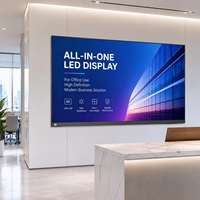 Layar LED All-in-One Dalam Ruangan Komersial Warna Penuh Kecerahan Tinggi Berbasis Cloud CMS Garansi 1 Tahun Multi-Pengguna Multi-Bahasa