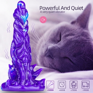 Vibrateur réaliste de grande taille, très populaire, 10 fréquences de vibration, silicone liquide, télécommande sans fil, jouets sexuels pour adultes - Product Image 3