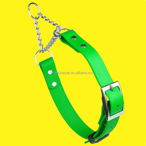 Có thể điều chỉnh PVC tráng Polyester Vải martingale cổ áo với kim loại khóa mềm con chó khai thác cho giám sát chặt chẽ trên đi chơi - Product Image 6