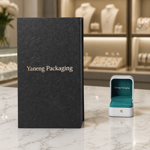 Wholesale Customized <b>Box</b>-in-<b>box</b> <b>Book</b>-Shape Jewelry <b>Box</b> Rings Earrings Pendants <b>Box</b> Built-in Jewelry <b>Box</b> for Wedding Engagements - Product Image 2