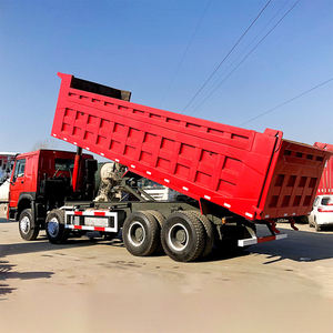 HOWO รถดัมพ์6x4 8x4 10ล้อ12ล้อ30ลูกบาศก์เมตร40ลูกบาศก์50ตัน60ตันใหม่ sinotruk รถดั๊มงานหนัก - Product Image 4
