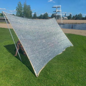 Paño de sombra de aluminio para exterior y para jardín o malla de sombra - Product Image 1