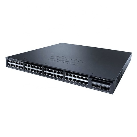 Best Price Used WS-C3650-48FS-L Switch 3650 48 Port Full PoE Gigabit Ethernet Switch