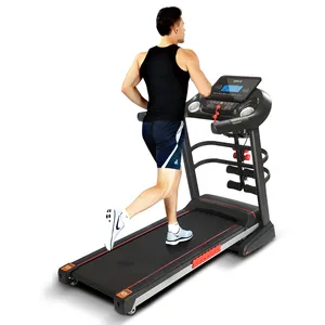 SGS Treadmill Miring Bersertifikasi YPOO Treadmill Rumah Kebugaran 2hp Treadmill Elektrik Mesin Lari Treadmill dengan Sabuk Pemijat