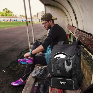 Sac à dos de sport tendance personnalisable en nylon pour étudiants, joueurs de football, de basketball et de volley-ball de plage - Product Image 3