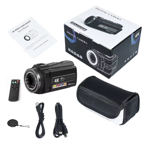 Enregistreur de caméras vidéo numériques professionnel 4K avec caméra de vlogging caméscope à zoom numérique Wifi 48mp 16x pour <span class=keywords><strong>Youtube</strong></span> - Product Image 2
