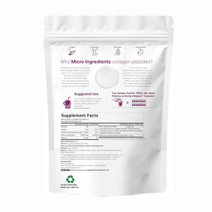 Proteínas multivitales, péptidos de colágeno, bolsita en polvo, proteína hidrolizada, ácido hialurónico, biotina para piel, producto de belleza para articulaciones - Product Image 2