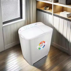 Venta caliente 10 Kg Two-Tub Semiautomática Lavadora doméstica de carga superior Económica para uso en lavandería - Product Image 6