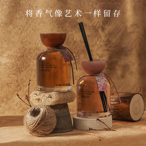 YUJIAN <b>Reed</b> <b>Diffuser</b> 500ml Sandalwood Rose Scent Home Decor Air Freshener - Product Image 2