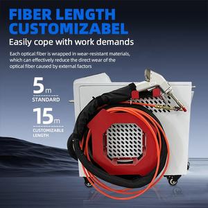 Máquina de Soldadura Láser de Fibra CNC para Chapa Metálica de Acero Inoxidable, 1000W 3 en 1, 1500W, 2000W, Máquina de Corte y Soldadura Láser de Metal - Product Image 5