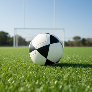 Vente directe usine – <span class=keywords><strong>Ballon</strong></span> de <span class=keywords><strong>football</strong></span>/entraînement YOTO durable en PU/PVC laminé avec logo et design personnalisés 0,4-0,42 kg - Product Image 1