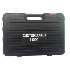 Juego de herramientas manuales, caja de herramientas de plástico con asa para mantenimiento del hogar, logotipo personalizable - Product Image 2