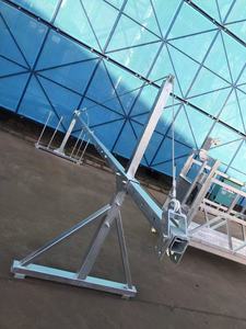 Chất lượng cao mặt tiền làm sạch nâng giàn giáo có thể điều chỉnh dây thừng treo nền tảng làm việc với khóa an toàn - Product Image 3