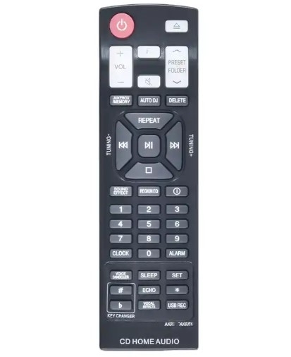 RCU Custom Controller Hot Sell Stock for LG Home Audio AKB74955336