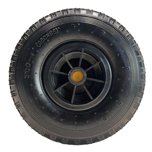 <span class=keywords><strong>Rueda</strong></span> de plástico de goma neumática de 10 pulgadas <span class=keywords><strong>Carretilla</strong></span> 3,00-<span class=keywords><strong>4</strong></span>/ 260x85 neumáticos de carro pedal Go Kart ruedas - Product Image 2