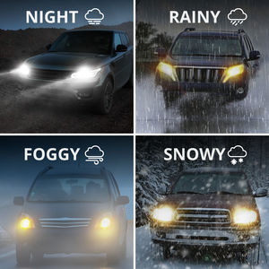 BOSLLA <span class=keywords><strong>precio</strong></span> de fábrica 3 colores H4 H7 faro Led H11 6500K 4300K 3000K lámpara de luz automática 9005 9006 Canbus luz Led amarilla para coche - Product Image 4