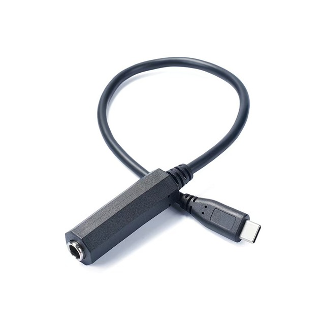 USB C to 6.35mm Female Aux Audio Adapter Stereo Jack Adapter for Amplifiers, Mixer, Home Theater, Smartphones, Laptop