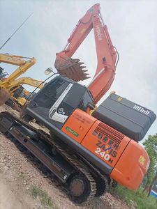Excavateurs Hitachi ZX240H d'occasion Pelleteuse sur chenilles lourde de 24 tonnes avec moteur Kubota Importation au Japon avec EPR_Germany_Packing - Product Image 3