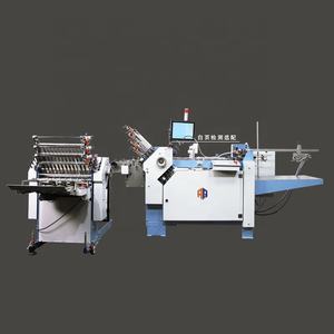 Mesin lipat kertas otomatis A1 pokok dan buku Majalah Z lipat <span class=keywords><strong>200</strong></span> lembar kertas Ecg untuk Cardiograph Recor - Product Image 5