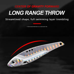 Haute qualité meilleure vente matériel de pêche profonde longue coulée DR01 manivelle leurres vibrants coulant métal dur appât pour carpe basse - Product Image 4