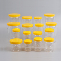 Pots Cosmétiques Vides en Plastique PET avec Couvercles – Récipients à Gommage Corporel 50ml 80ml 100ml 200ml 4oz 6oz 8oz 250ml