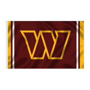 Bannière de haute qualité 3x5 pieds Personnalisée <span class=keywords><strong>Meilleur</strong></span> prix Polyester Drapeaux de l'équipe de la <span class=keywords><strong>NFL</strong></span> Washington Commanders Redskins - Product Image 6