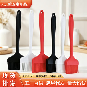 Silicone Oil Brush Long Handle Heat Resistance For <b>BBQ</b> Baking Cooking Tool - Product Image 5