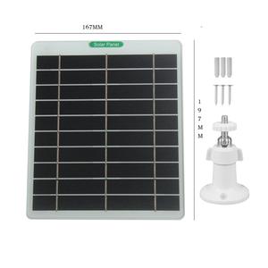 Arlo Pro 5S Ultra 2 Pro 3 güvenlik kamera güneş izleme sistemi için 5W 5V açık GÜNEŞ PANELI üretici - Product Image 6