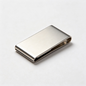 Custom Metal Card Holder Stainless Steel Card for Nano Plated Black Anti Magnetic CNC Machining OEM - Product Image 1
