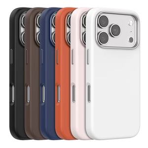 Vendita calda nuova cassa del telefono in Silicone arancione <span class=keywords><strong>per</strong></span> iphone 17 16 15 Pro Max in Stock accessori <span class=keywords><strong>per</strong></span> telefoni cellulari nuovi <span class=keywords><strong>per</strong></span> iphone 17air - Product Image 4