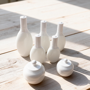 ロゴ入れ対応 高級ガラス製ドロッパーボトルセット 30ml/50ml エッセンシャルオイル・化粧品用（クリーム・ローション容器） - Product Image 5